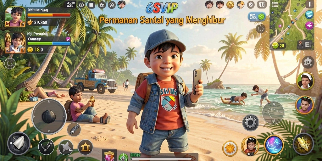 Tampilan gameplay seru di 6SVIP dengan grafis menarik.