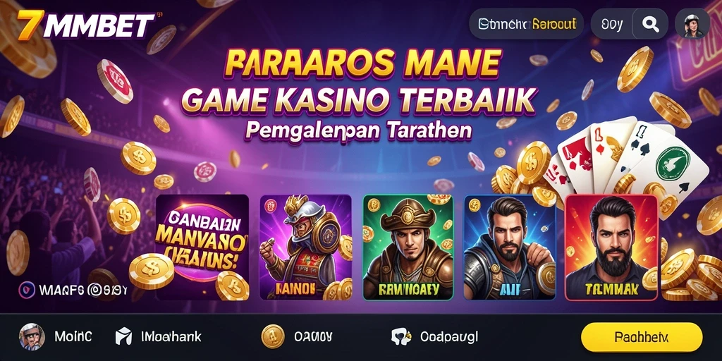 Screenshot 7MMBET menampilkan gameplay seru di kasino.