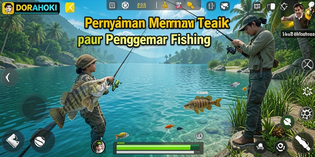 Tangkapan ikan besar di laut yang menakjubkan dalam DORAHOKI.