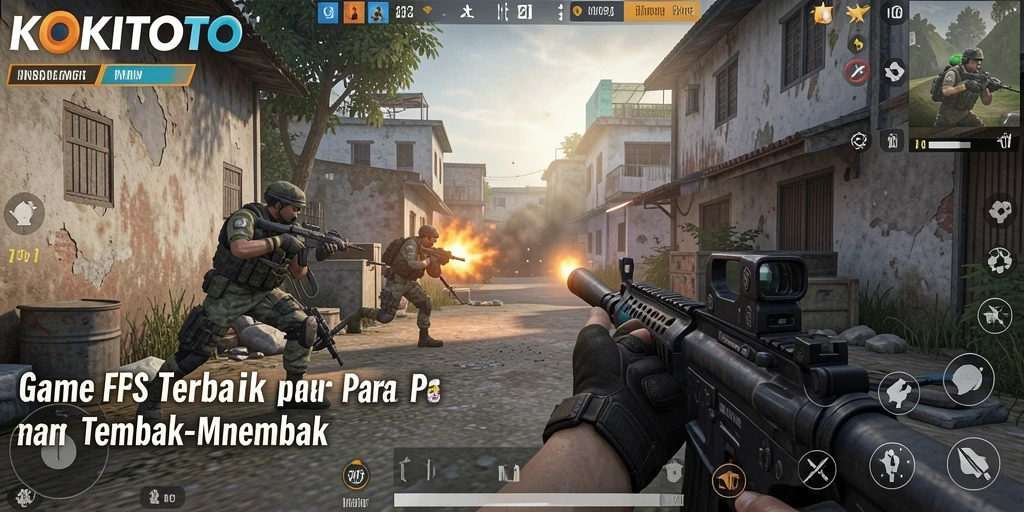 Tampilan gameplay KOKITOTO yang seru dan mendebarkan.