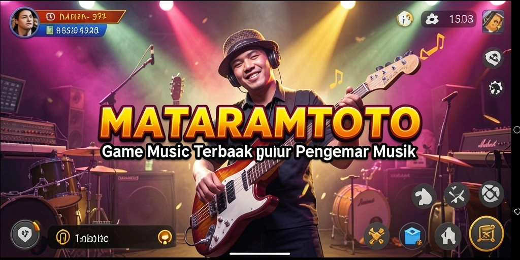 Tampilan gameplay <strong>MATARAMTOTO</strong> yang menyenangkan dengan berbagai lagu pilihan.