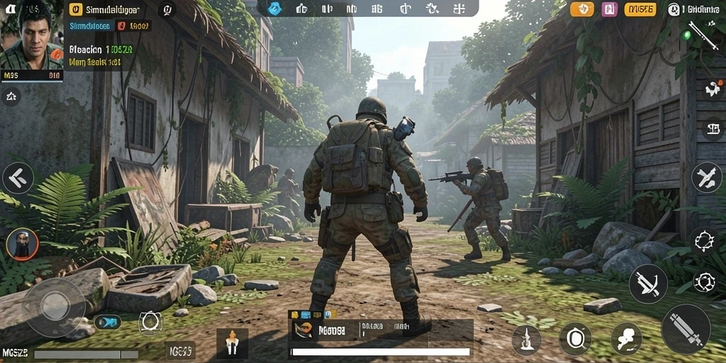 Screenshot gameplay MG525 menampilkan suasana interaktif dan menarik dari simulasi kehidupan.