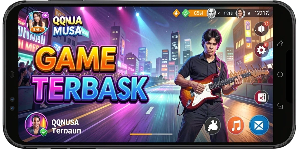 Tampilan gameplay QQNUSA yang menarik dan interaktif.