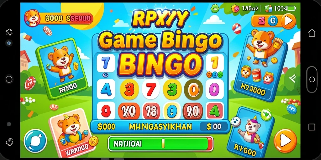 Screenshot gameplay RPYYY menampilkan keseruan bingo online.