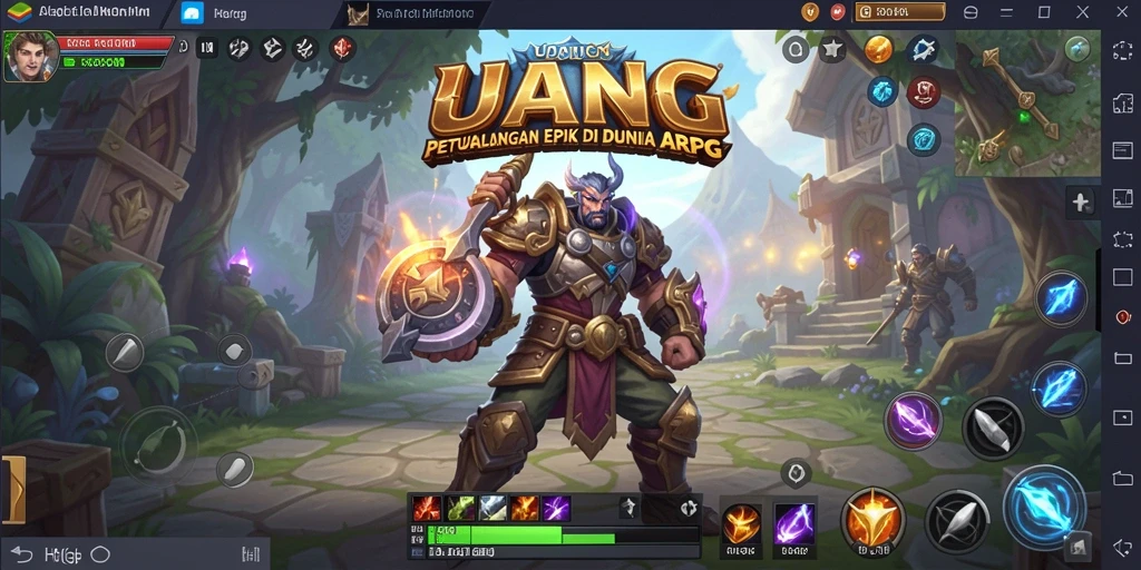 Tampilan gameplay UANG dengan aksi seru dan grafik menawan.